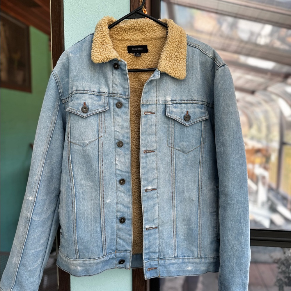 Sherpa Denim jacket